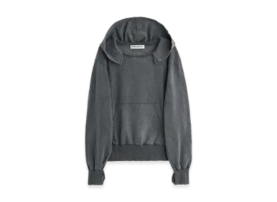 OUR LEGACY Relic Hoodie "Washed Black Rogue Loopback"