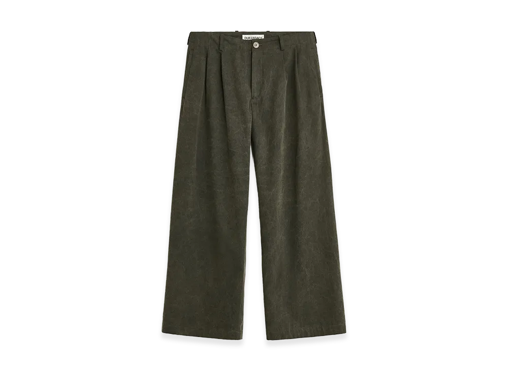 OUR LEGACY Bridge Chino "Antique Mudd Coated Sateen"
