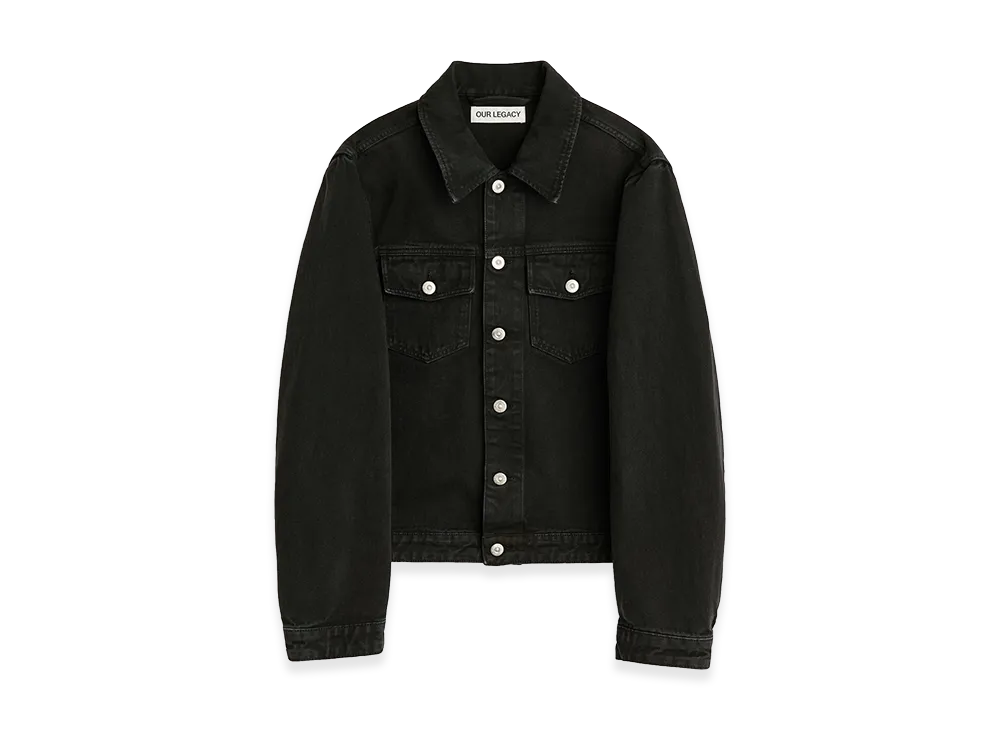 OUR LEGACY Origin Jacket "Overdyed Highway Black"