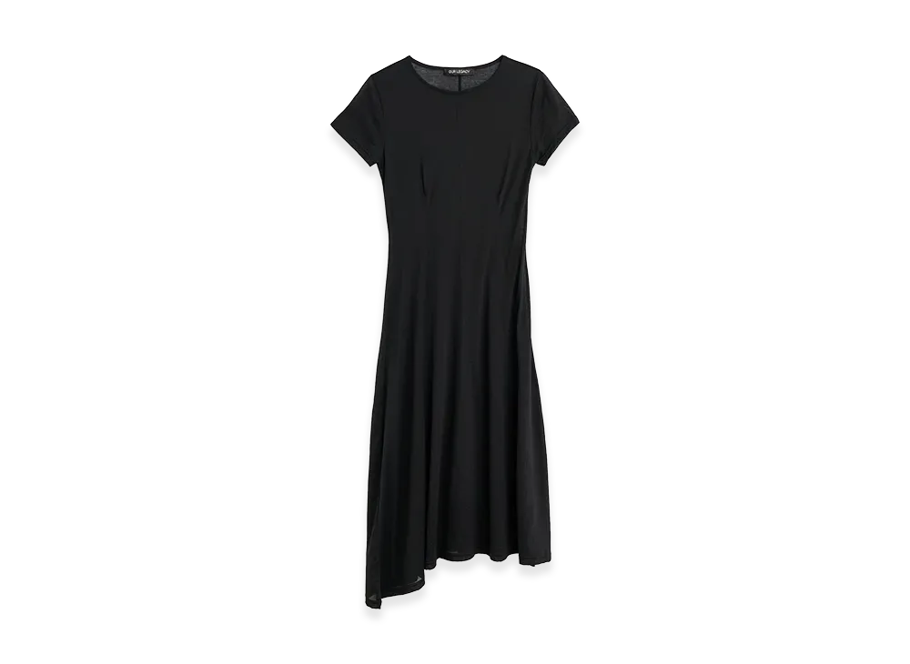 OUR LEGACY Women's Ragged Dress "Black Stocking Jersey"