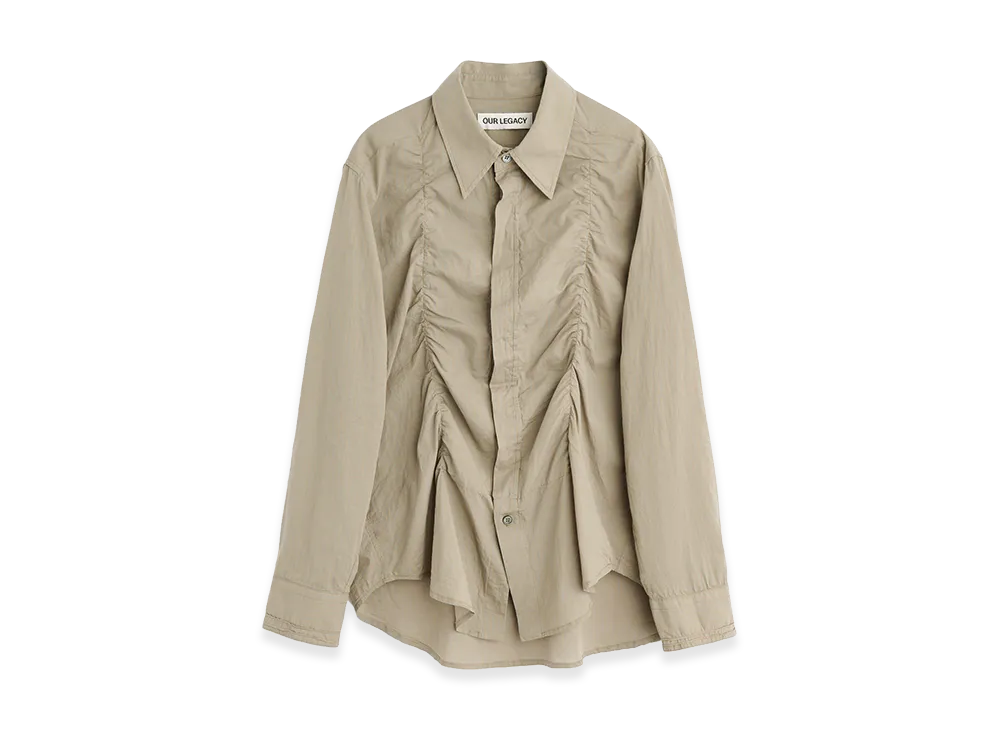 OUR LEGACY Women's Jumble Shirt "Faint Check Cotton Gauze"