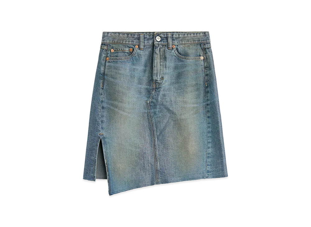 OUR LEGACY Women's Midi Craft Skirt "Kintsugi Wash"