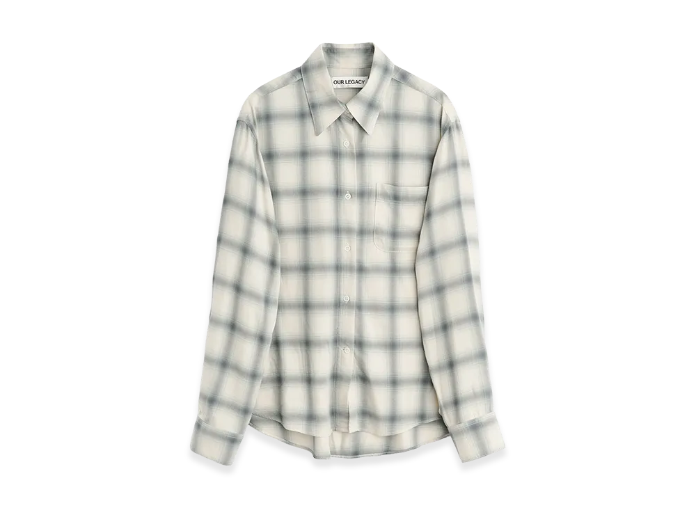 OUR LEGACY Women's Forever Shirt "Sacramento Cowboy Viscose"