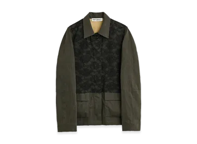 OUR LEGACY Women's Split Jacket "Antique Mudd Coated Sateen"