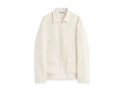 OUR LEGACY Women's Split Jacket "Soft Ivory Micro Canvas"