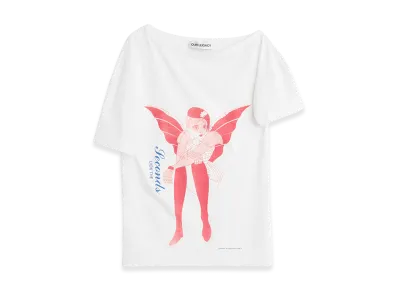 OUR LEGACY Women's Slant T-Shirt "Cybernetic Demon Print"