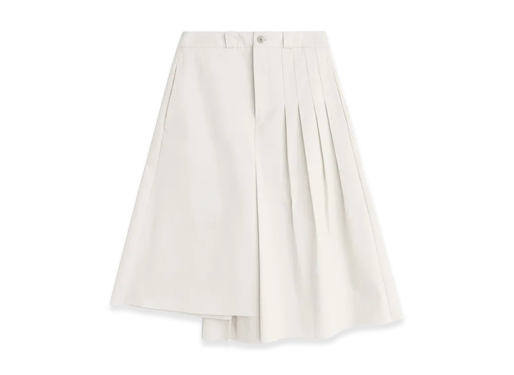 OUR LEGACY Women's Origami Skirt "Soft Ivory Micro Canvas"