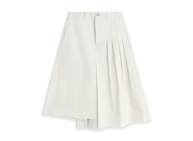 OUR LEGACY Women's Origami Skirt "Soft Ivory Micro Canvas"