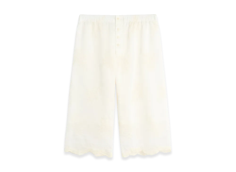 OUR LEGACY Women's Frill Short "Ivory Bloom Ethereal Veil"