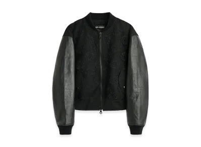 OUR LEGACY Women's Stage Bomber "Studio Black Micro Canvas"