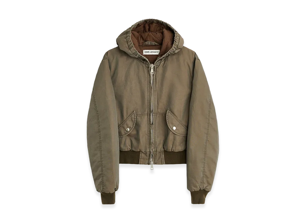 OUR LEGACY Women's Coastal Jacket "Taupe Smoke Twinshade Twill"