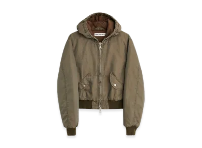 OUR LEGACY Women's Coastal Jacket "Taupe Smoke Twinshade Twill"