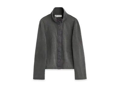 OUR LEGACY Women's Tornado Cardigan "Washed Black Rogue Loopback"