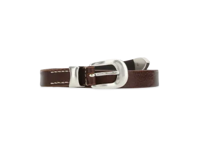 OUR LEGACY Women's Leather Belt "Brown"