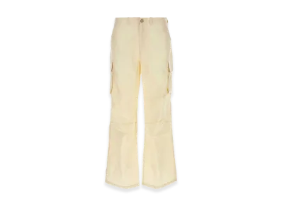 OUR LEGACY Cotton Blend Mount Cargo Pant "Cream/Yellow"