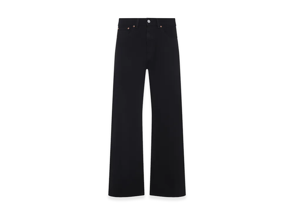 OUR LEGACY "Third Cut" Wide Leg Jeans "Black"