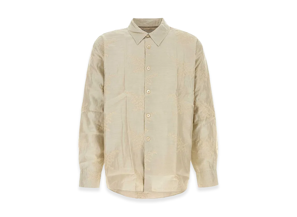 OUR LEGACY Embroidered Jersey Oversize Shirt "Printed"