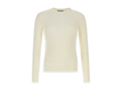 OUR LEGACY Silk Sweater "Ivory/White"