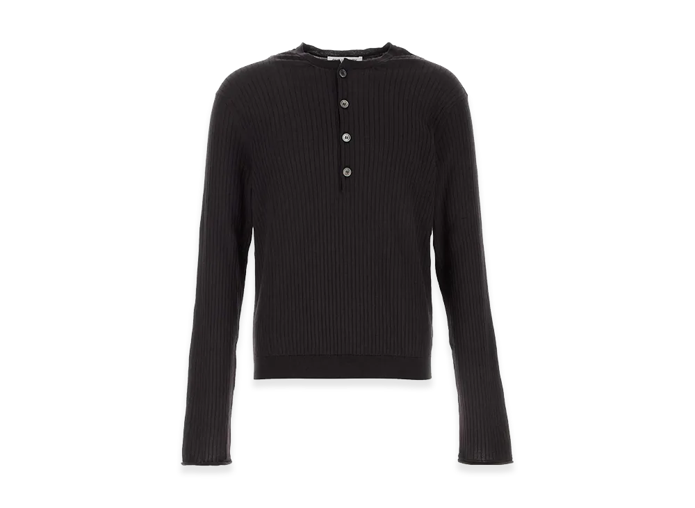 OUR LEGACY Cotton Sweater "Navy Blue"