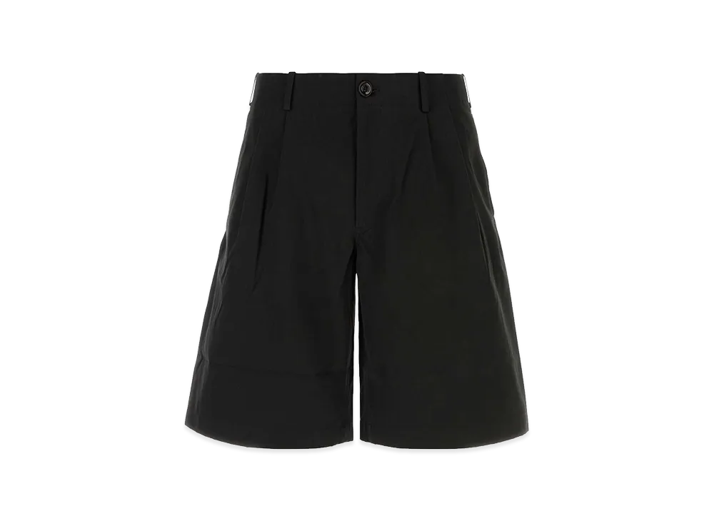OUR LEGACY Cotton Bermuda Shorts "Black"