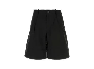 OUR LEGACY Cotton Bermuda Shorts "Black"