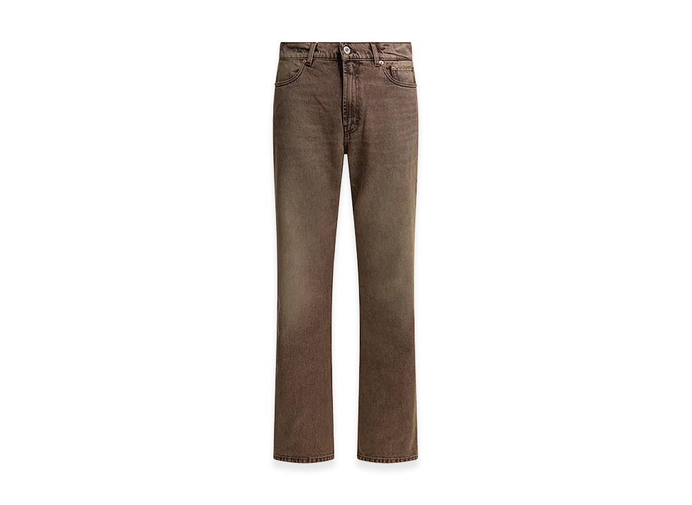 OUR LEGACY "Carlson" Straight Leg Jeans "Brown"