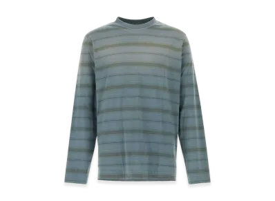 OUR LEGACY Embroidered Cotton Oversize T-Shirt "Stripped"