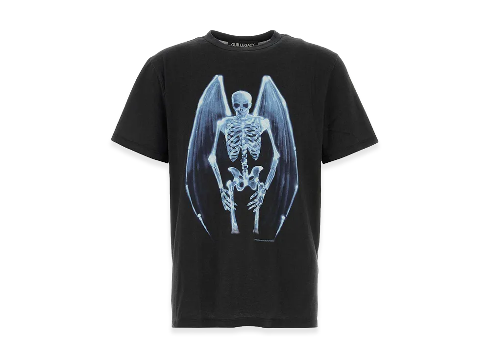OUR LEGACY Cotton Oversize T-Shirt "Black"