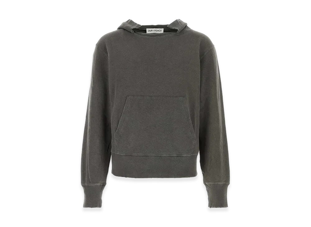 OUR LEGACY Cotton Blend Sweatshirt "Graphite/Gray"