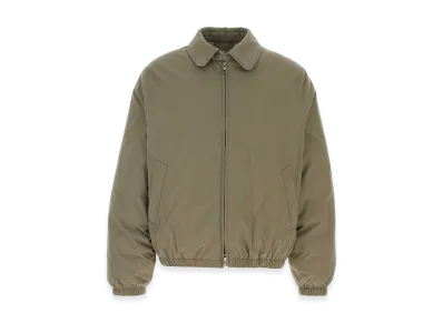 OUR LEGACY Cotton Blend Bomber Jacket "Sage Green"