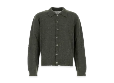 OUR LEGACY Alpaca Blend Cardigan "Dark Green"