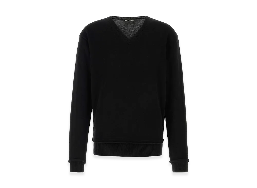 OUR LEGACY Wool Sweater "Black"