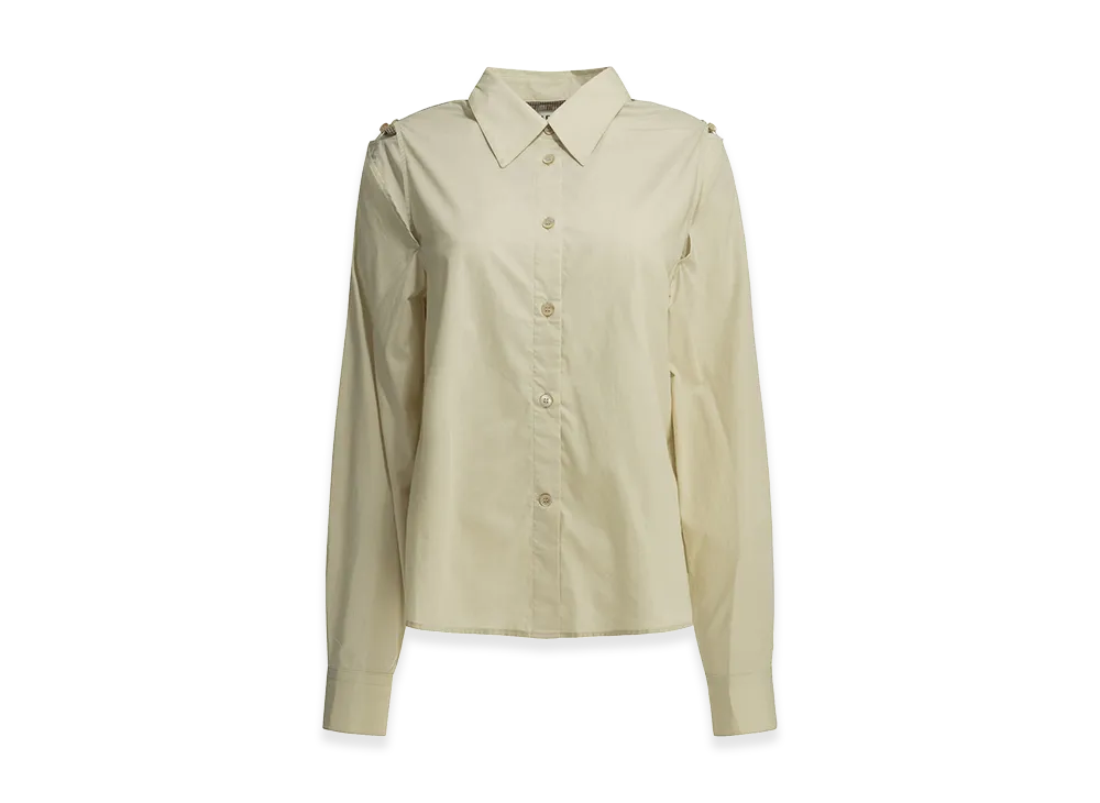 OUR LEGACY Women's "Slip" Casual Shirt "Beige"