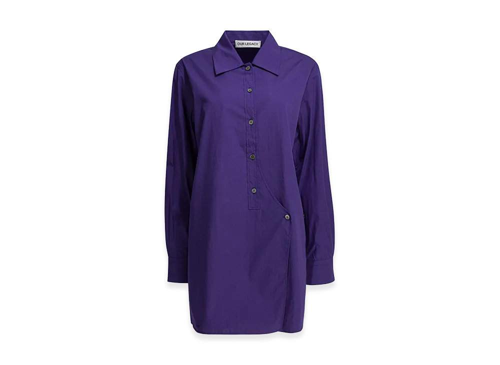 OUR LEGACY Women's "Wave" Shirt "Blue"