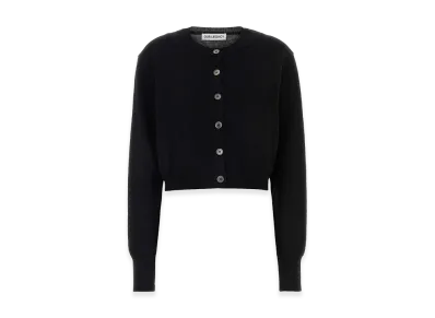 OUR LEGACY Women's Linen Blend Cardigan "Black"