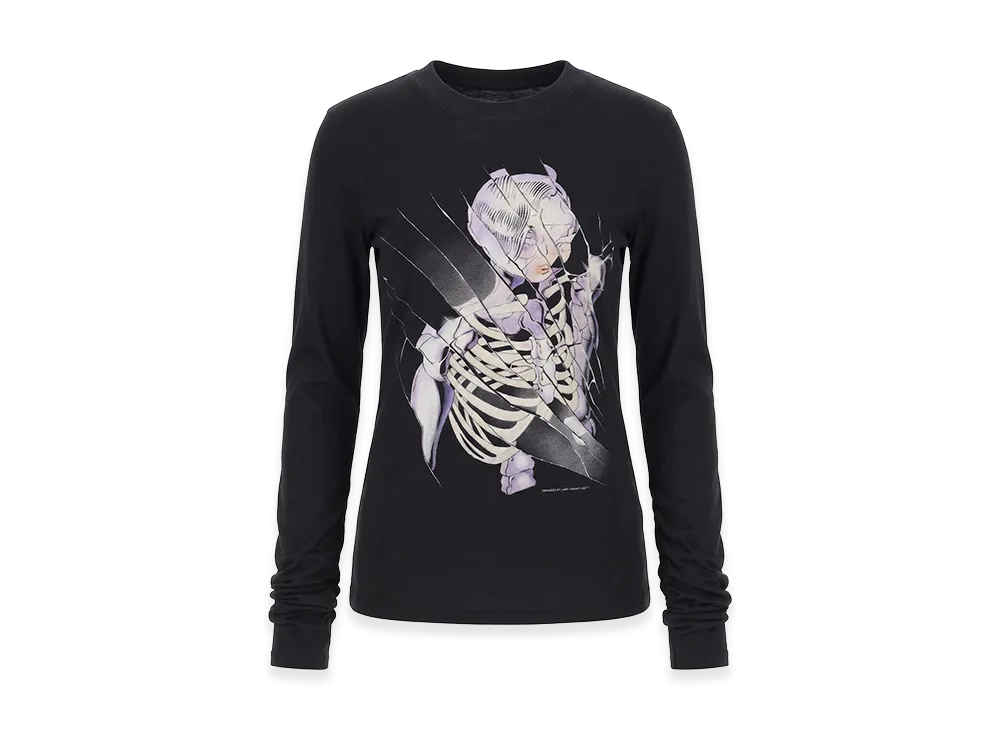 OUR LEGACY Women's Long Sleeve T-Shirts "Black"