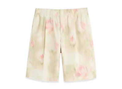 OUR LEGACY Leisure Shorts "Flower Grid Ripstop"