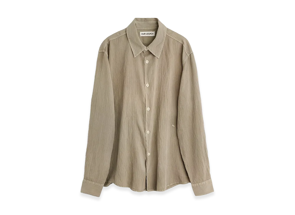 OUR LEGACY Beyond Shirt "Sage Haze Ceremony Viscose"