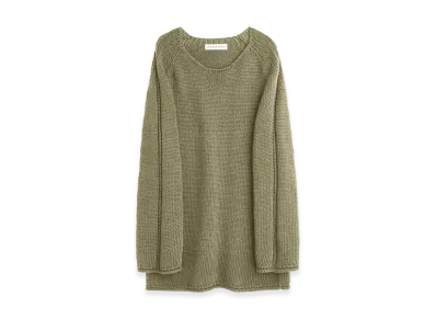 OUR LEGACY Women's False Roundneck "Slate Grey Cloud Cotton"