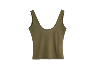 OUR LEGACY Women's Blade Tank "Faded Pine Pulse Rib"