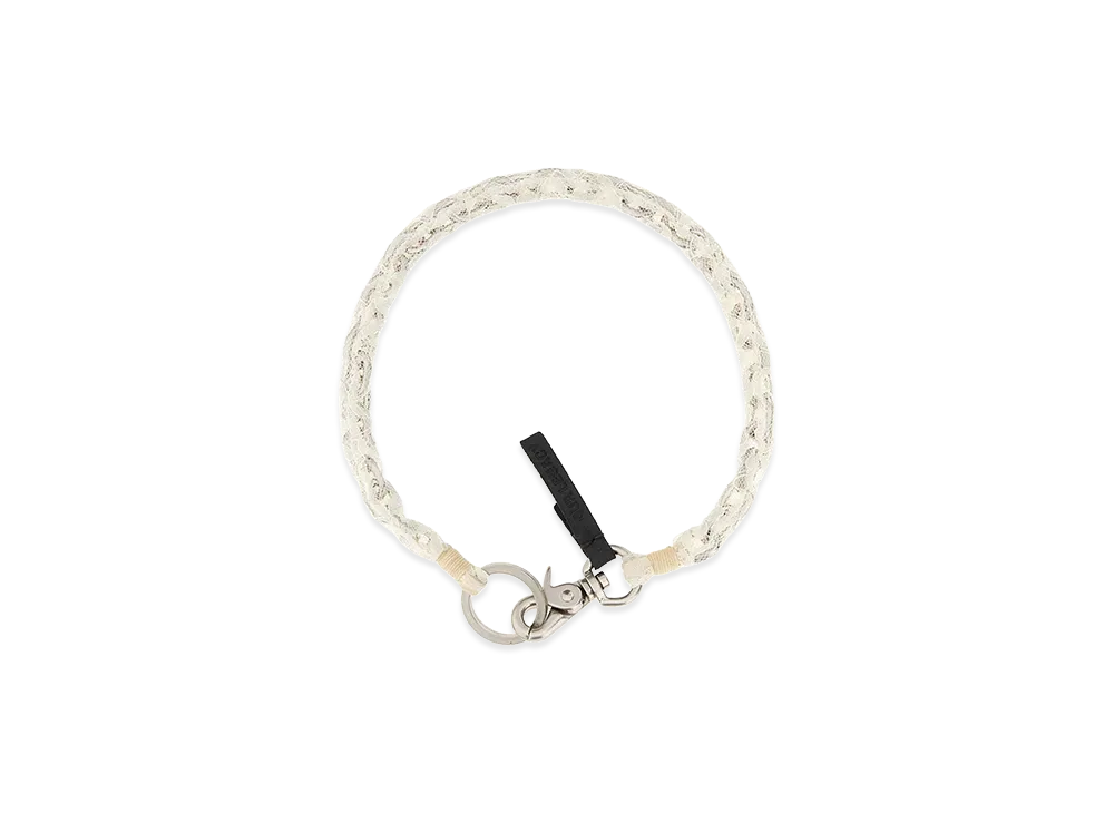 OUR LEGACY Lace Ladon Necklace "White"