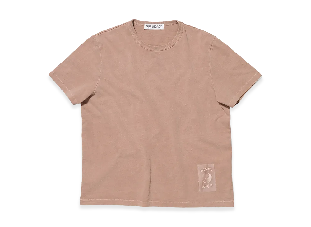 OUR LEGACY Work Shop Single Stitch Heavy Tee "Earth"