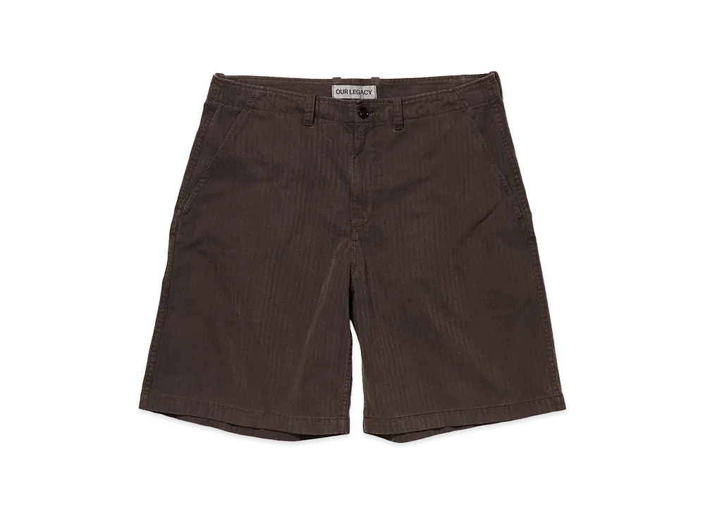 OUR LEGACY Work Shop Bahia Shorts "Carbon"