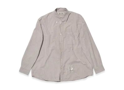 OUR LEGACY Work Shop Work Shop Shirt "Choco Stripe"