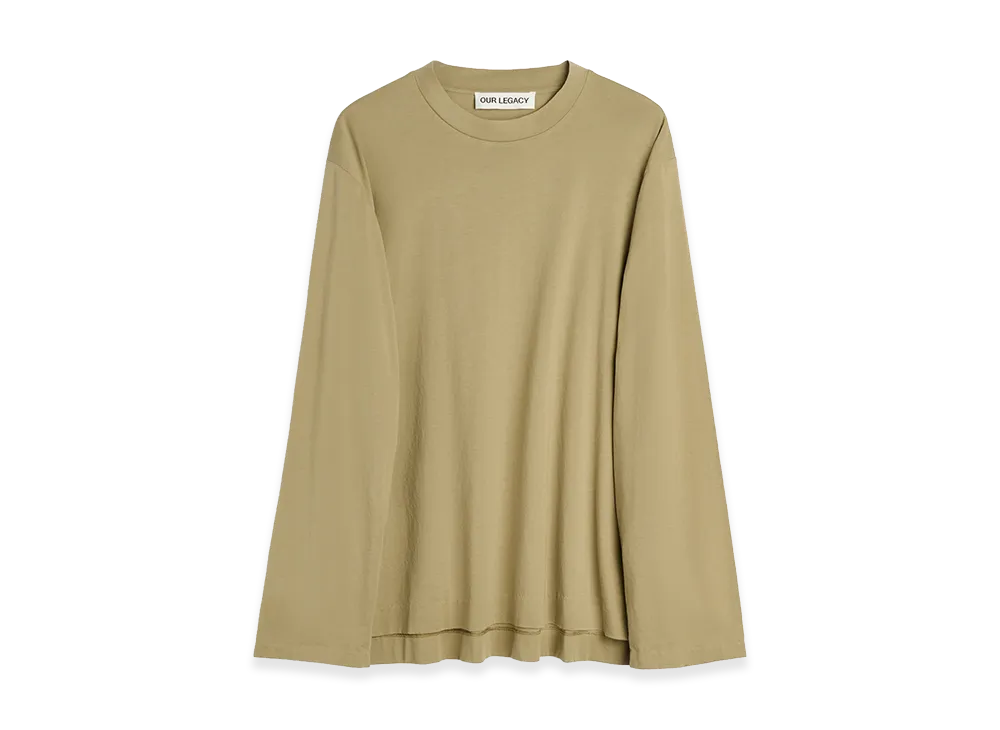 OUR LEGACY Dirty Beige Clean Jersey "Dirty Beige Clean Jersey"