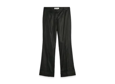 OUR LEGACY Women's Hip Trouser "Lacquer Black Mirror Tencel"