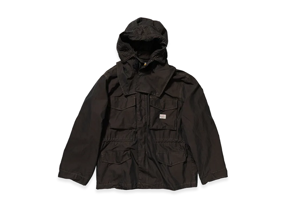 OUR LEGACY Work Shop x Stussy Ranger Jacket "Soot Black Solaro"