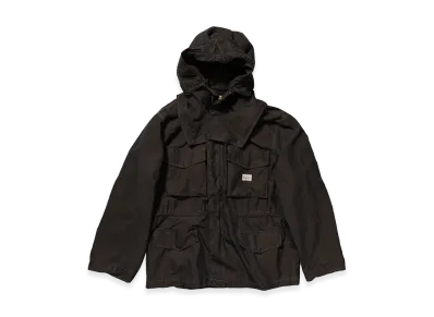OUR LEGACY Work Shop x Stussy Ranger Jacket "Soot Black Solaro"