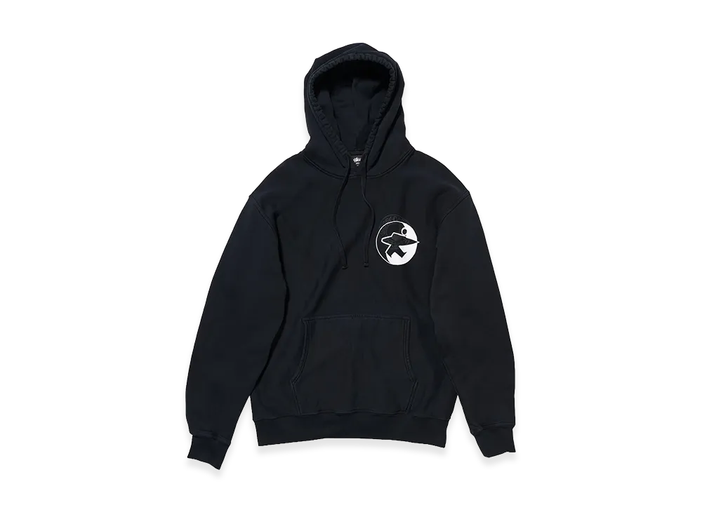 OUR LEGACY Work Shop x Stussy OL Buana Pig. Dyed Hood "Peach Od Black"