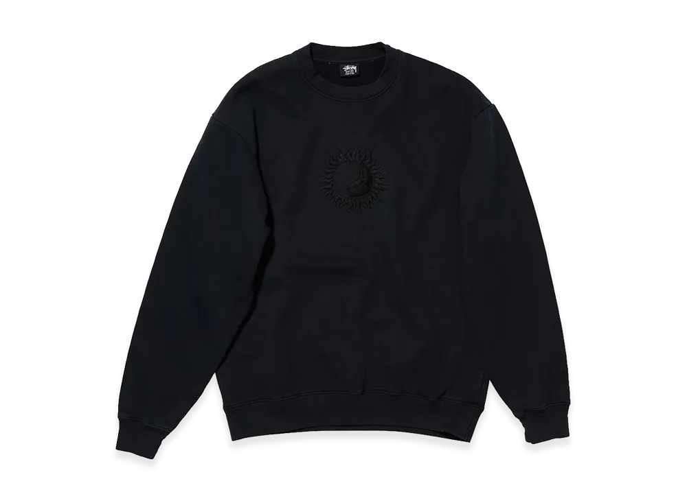 OUR LEGACY Work Shop x Stussy OL Sun Pig. Dyed Crew "Caramel OD Black"
